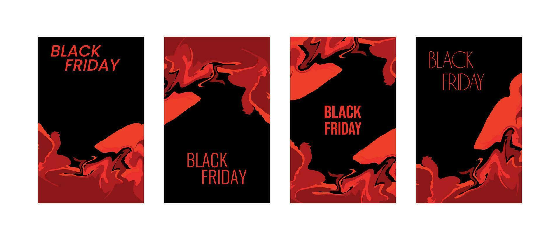 schwarz Freitag Verkauf Werbung Flyer oder Abdeckungen zum schwarz Freitag Einkaufen, Geschäft, handeln, Beförderung und Werbung. vektor