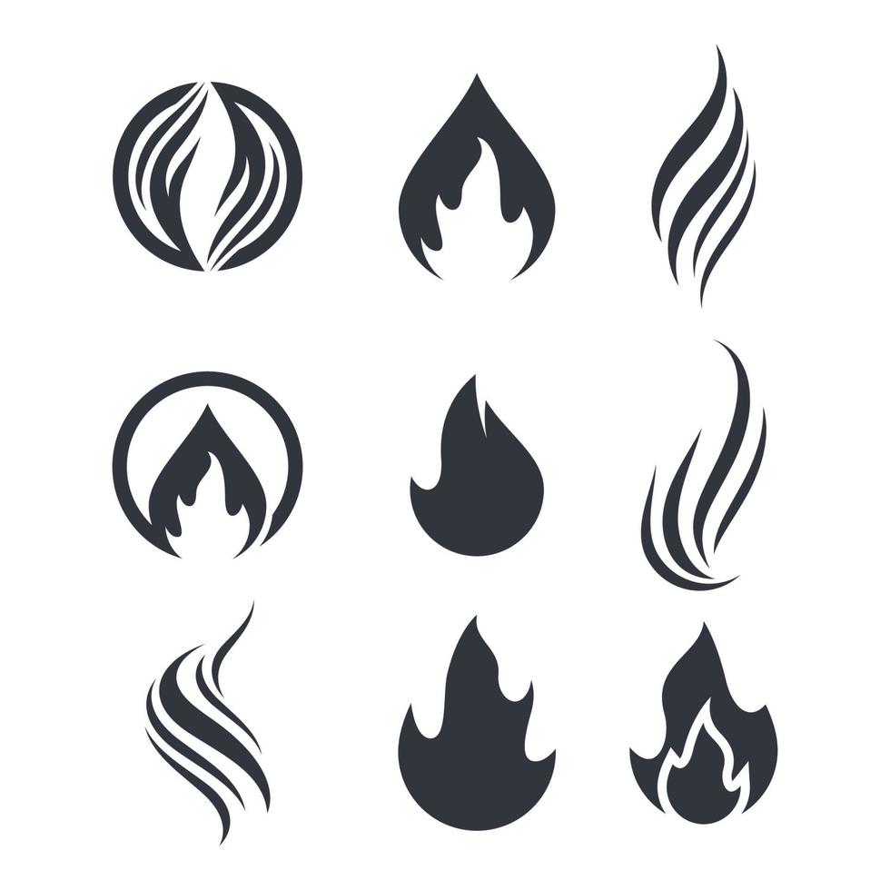 Feuer Logo Bilder vektor