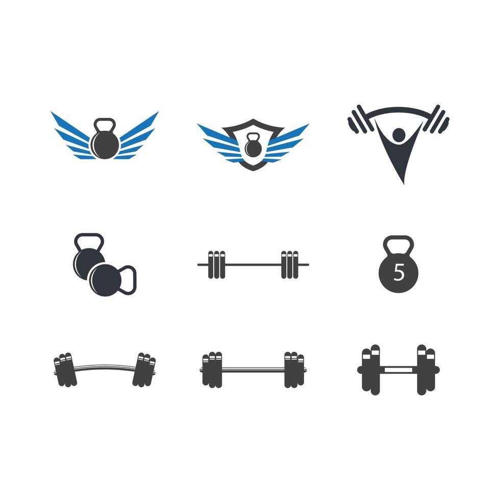 gym logotyp bilder illustration vektor