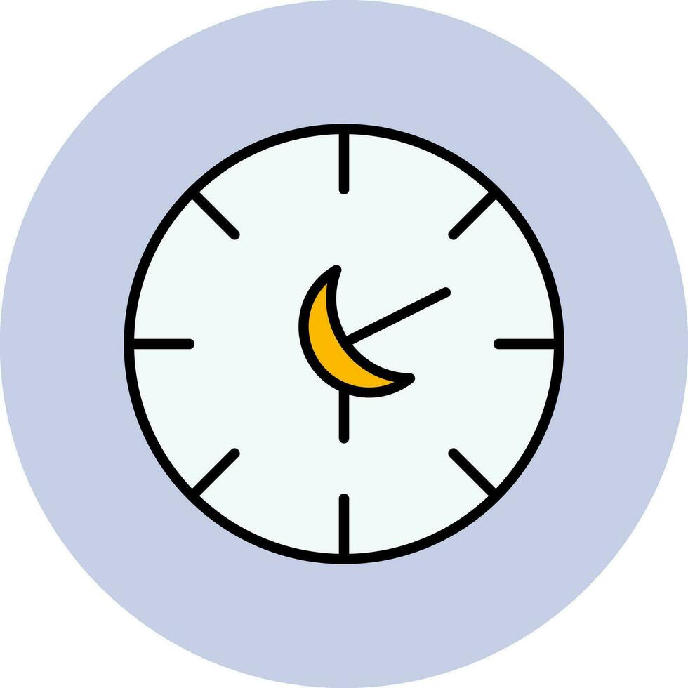 Nachtzeit Vektor Symbol