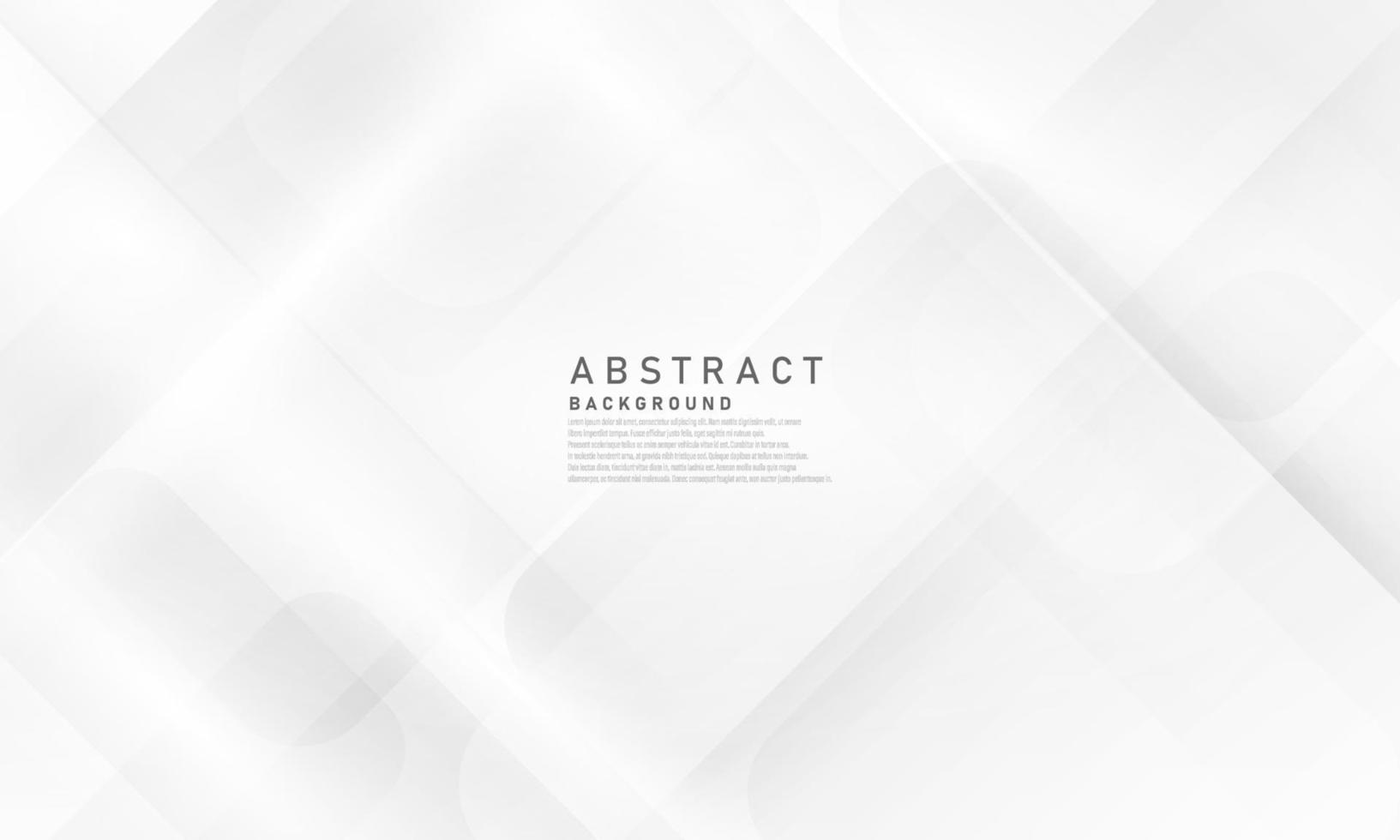 abstrakt vit bakgrundsaffisch med dynamisk. tekniknätverk vektor