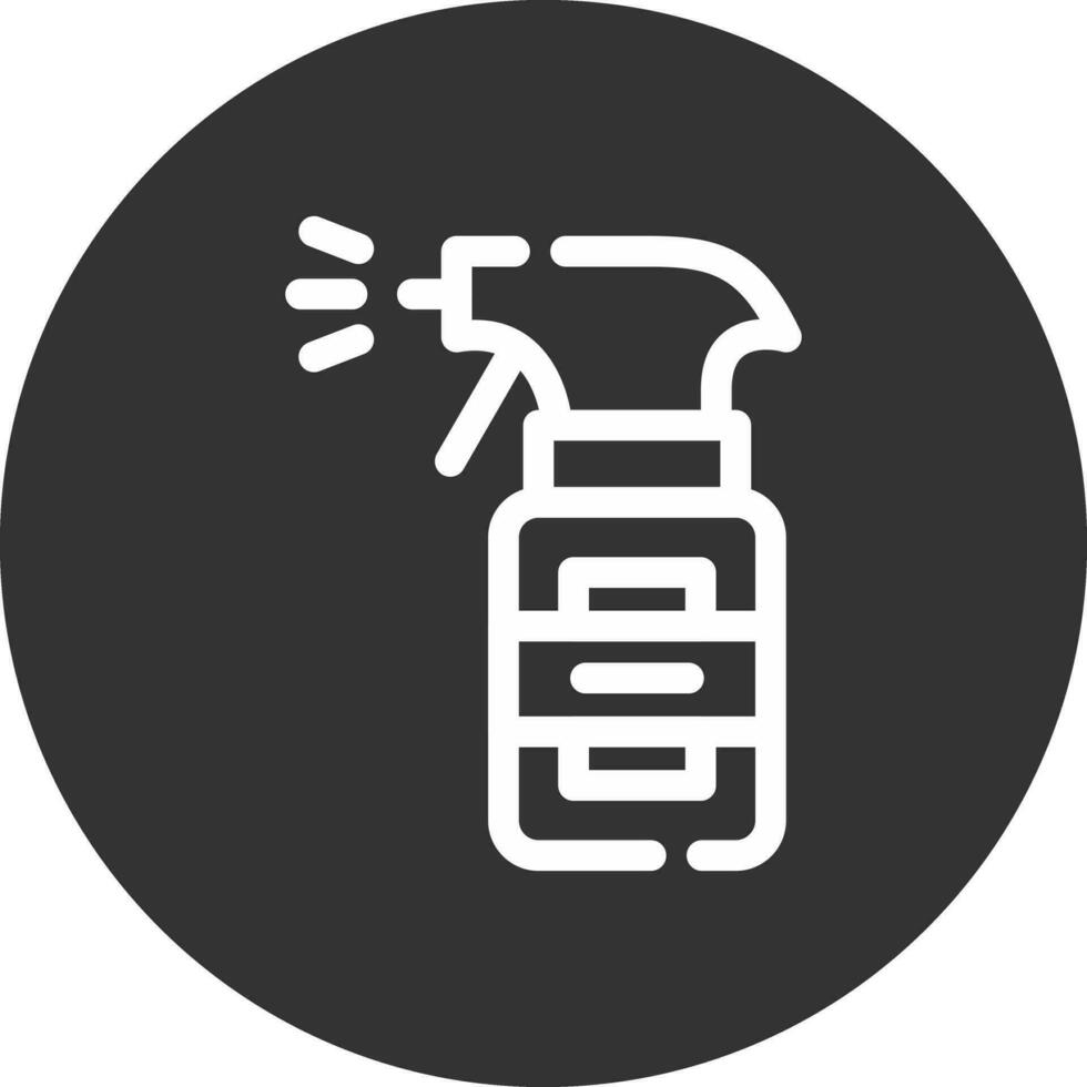 Sprühflasche kreatives Icon-Design vektor