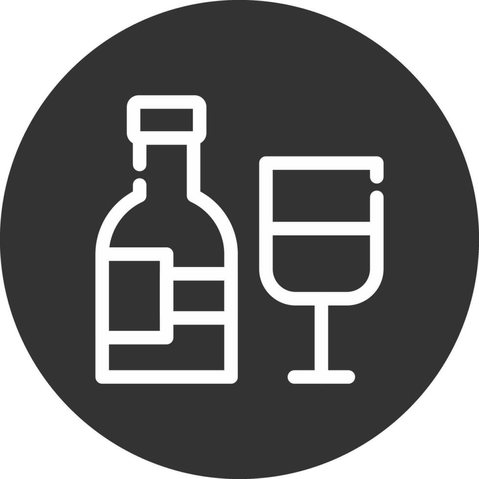 Wein kreatives Icon-Design vektor