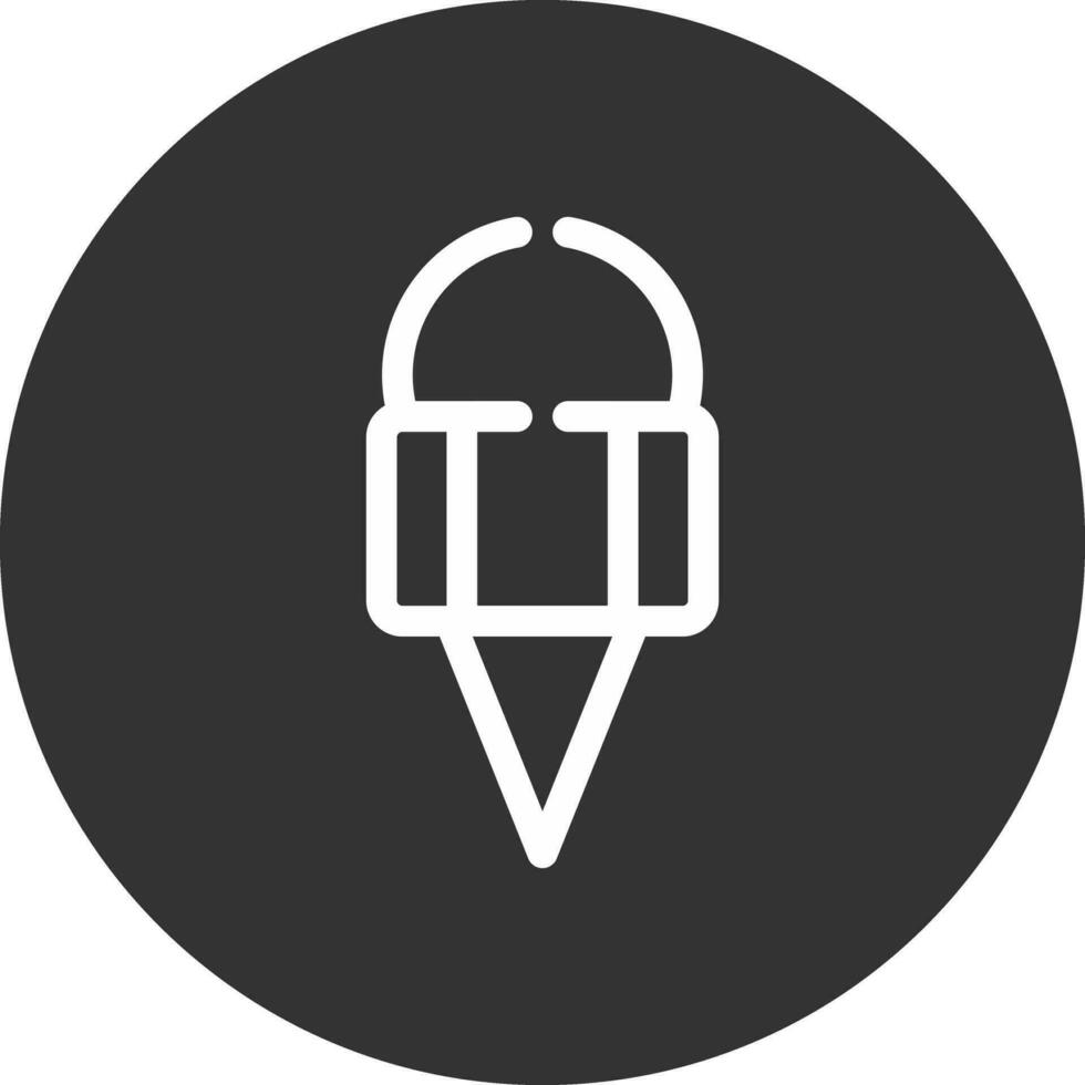 Eis kreatives Icon-Design vektor