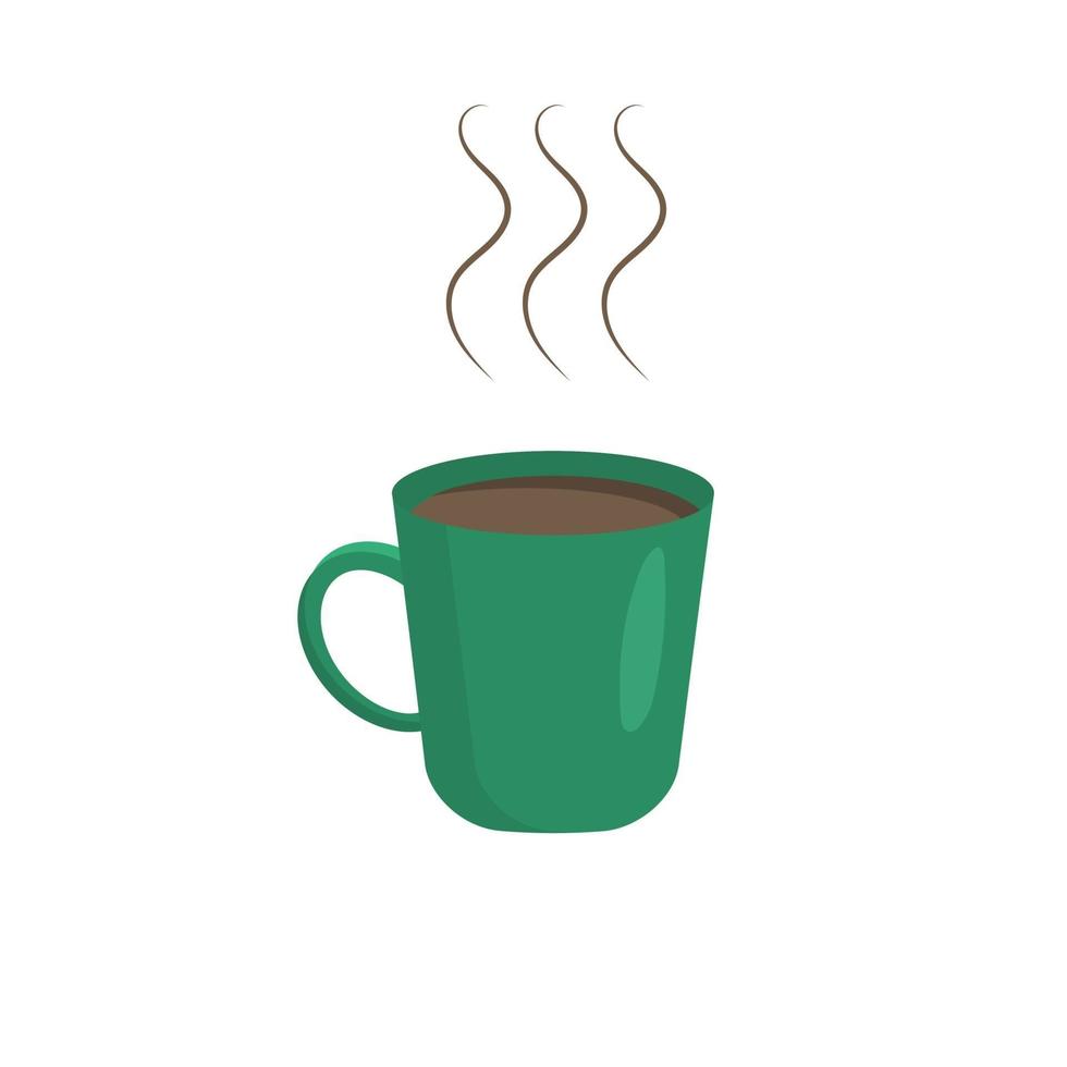 kaffekopp symbol vektor ikon