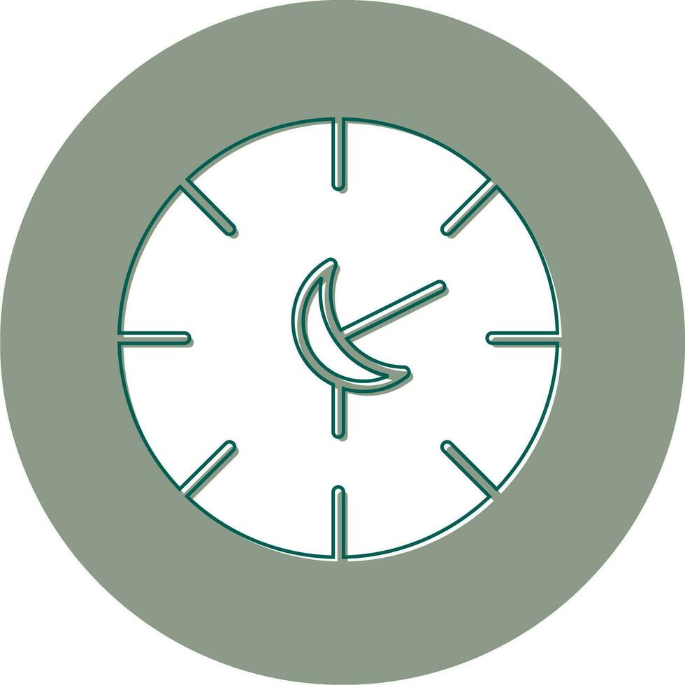 Nachtzeit Vektor Symbol