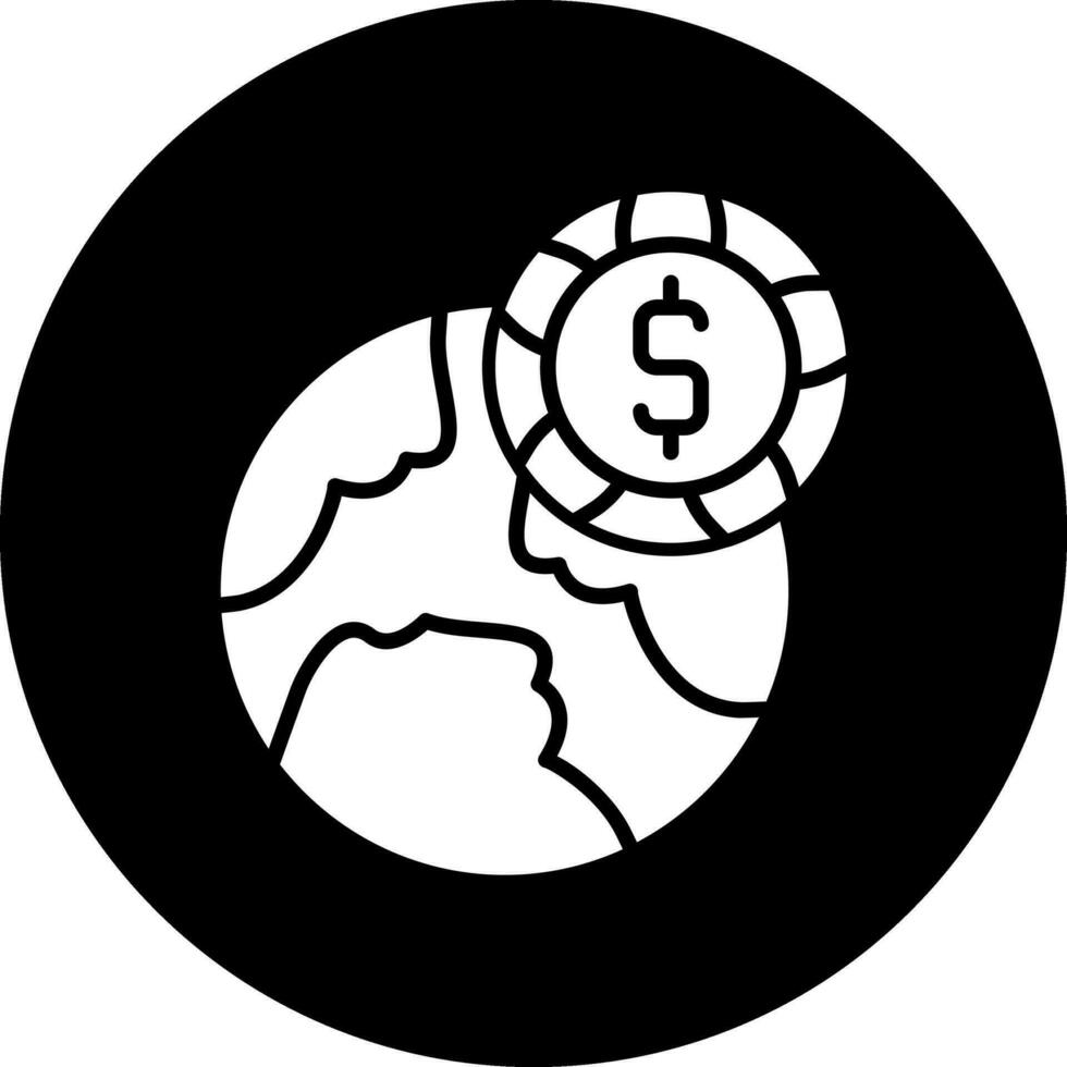 Welt finanziell Vektor Symbol