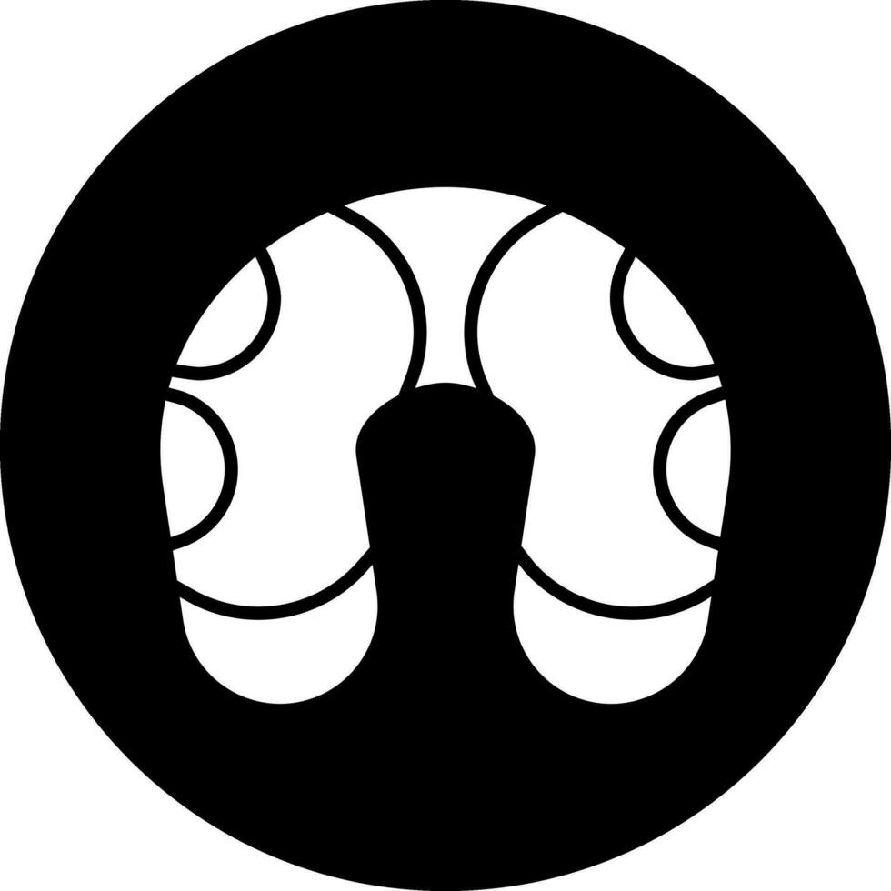 Hals Kissen Vektor Symbol