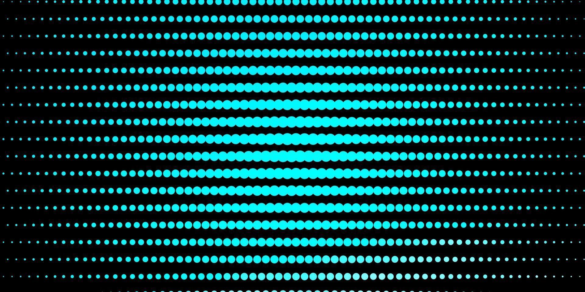 dunkelgrünes Vektorlayout mit Kreisformen. vektor