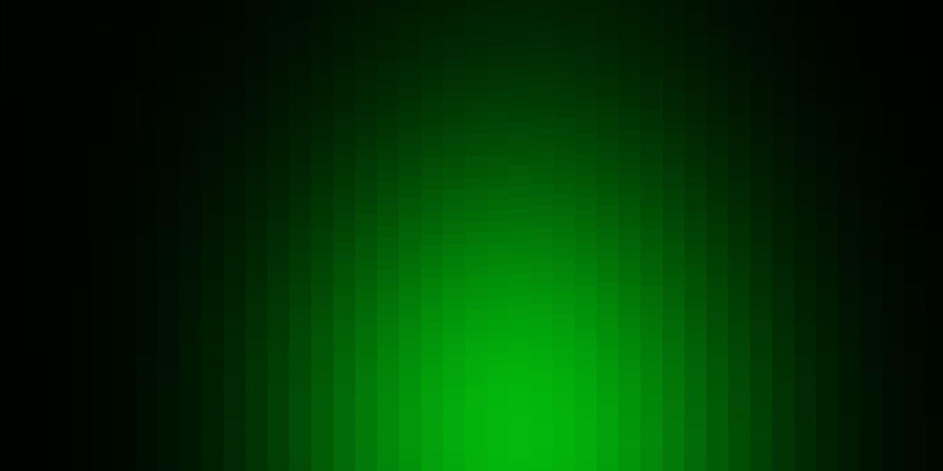 mörkgrön vektorlayout med linjer, rektanglar. vektor