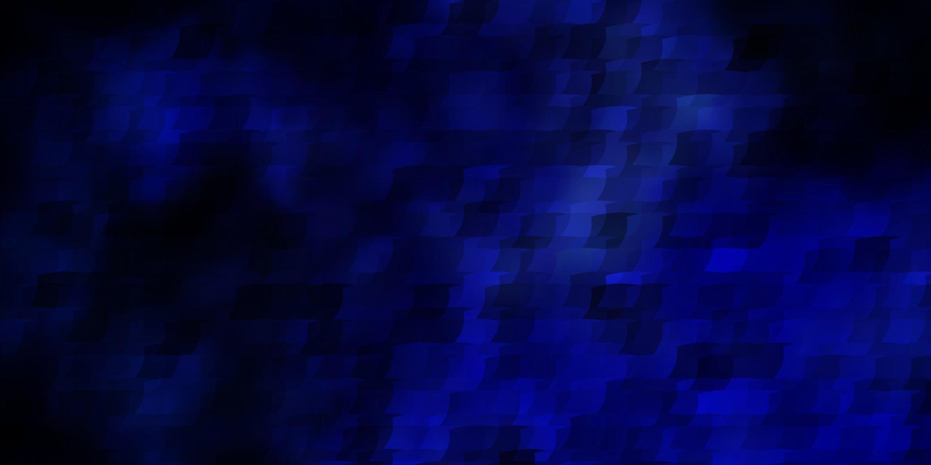 mörkblå vektorbakgrund med rektanglar. vektor