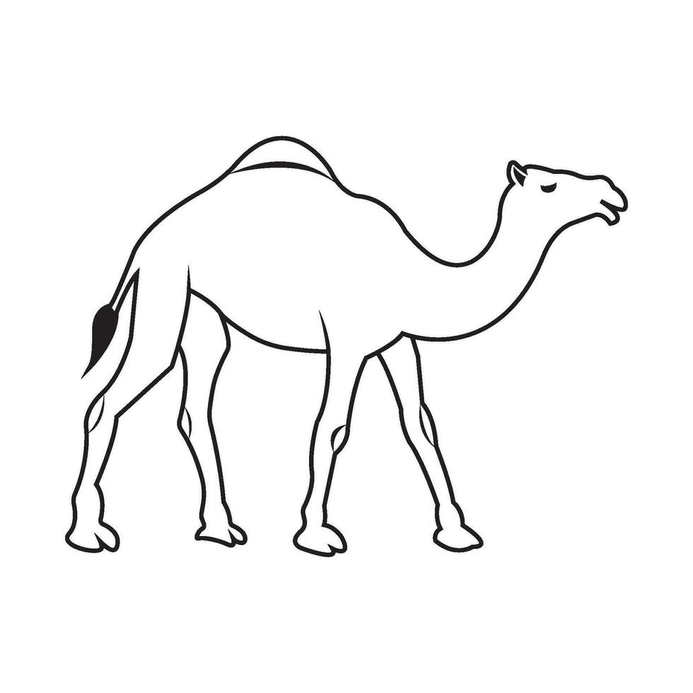 kamel ikon design vektor