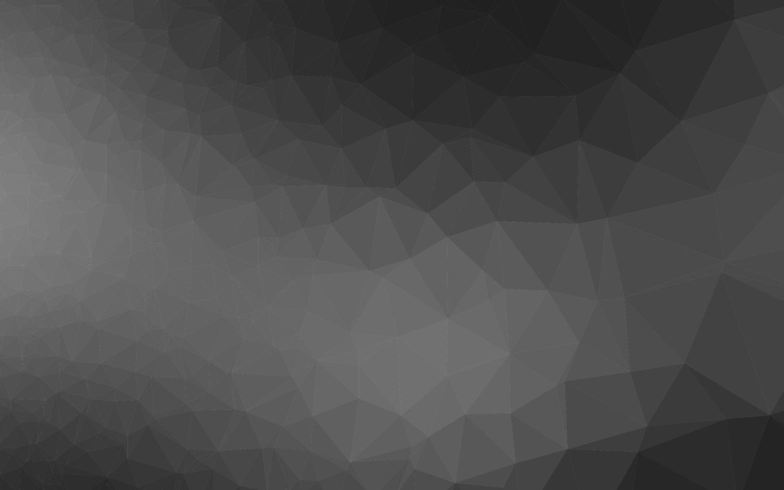 mörk silver, grå vektor lysande triangulär bakgrund.