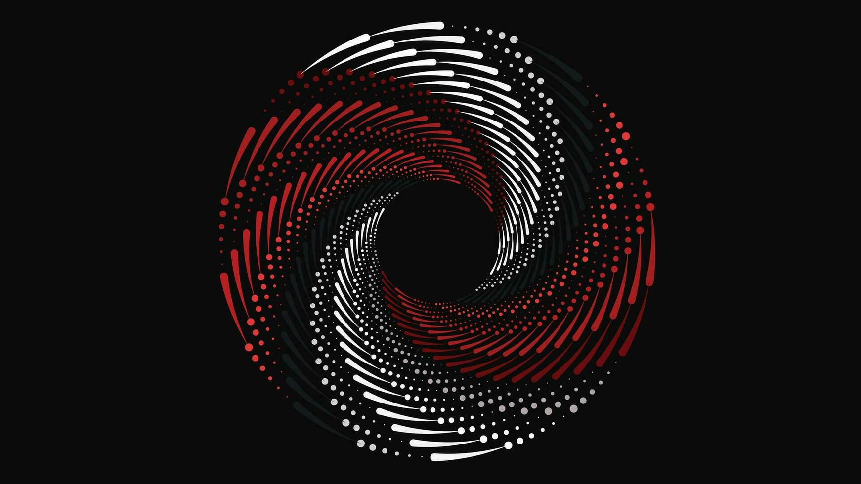 abstrakt Spiral- Wirbel Symbol Logo Hintergrund. vektor