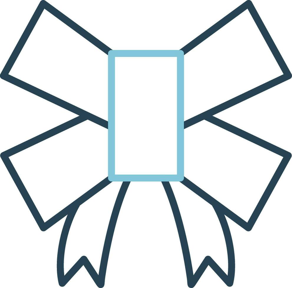 Band Bogen Vektor Symbol