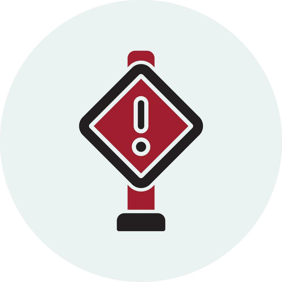 Vorsicht Vektor Symbol