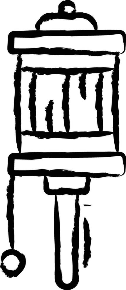 Rassel Hand gezeichnet Vektor Illustration