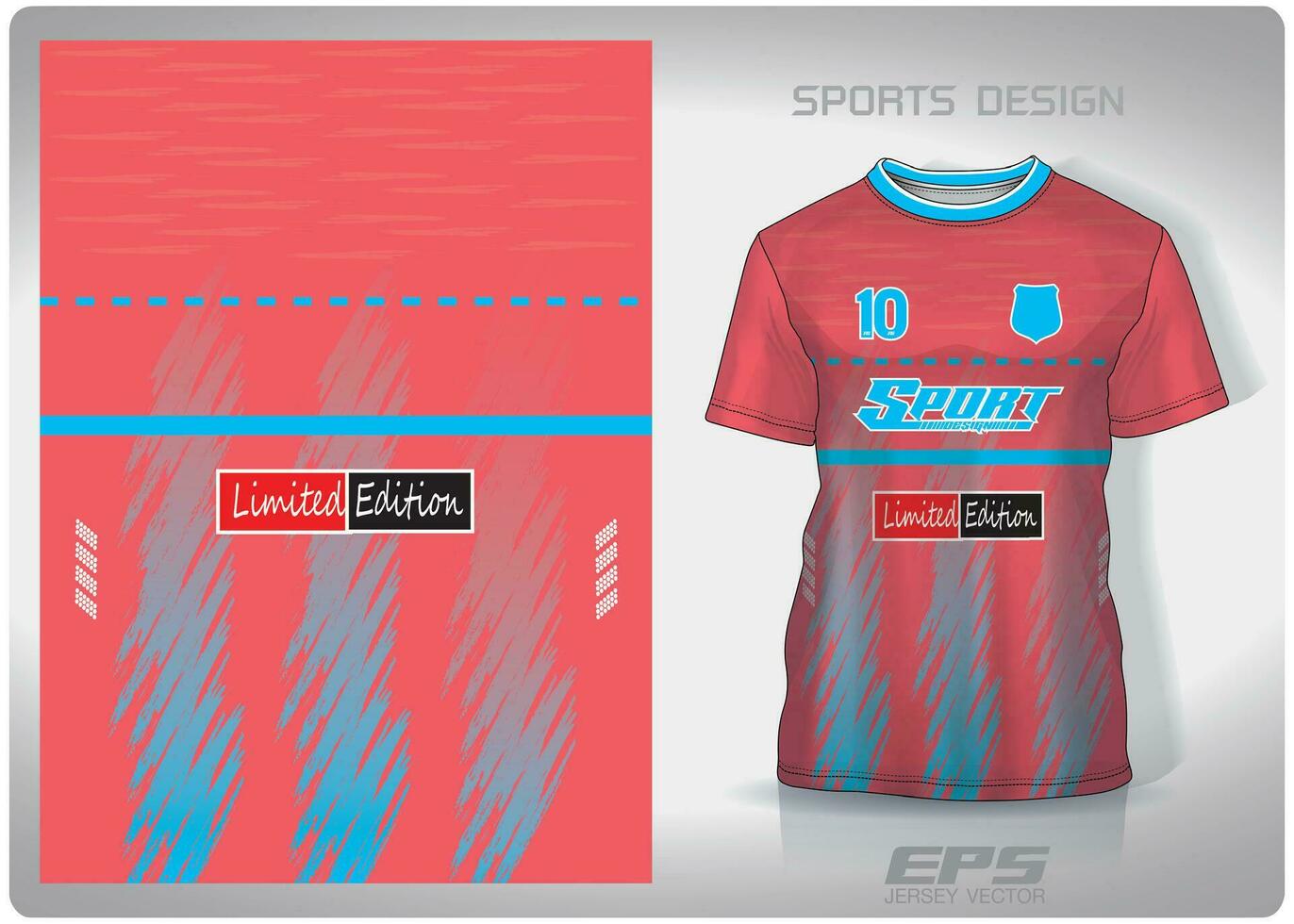 vektor sporter skjorta bakgrund bild.målad blå rosa lutning mönster design, illustration, textil- bakgrund för sporter t-shirt, fotboll jersey skjorta