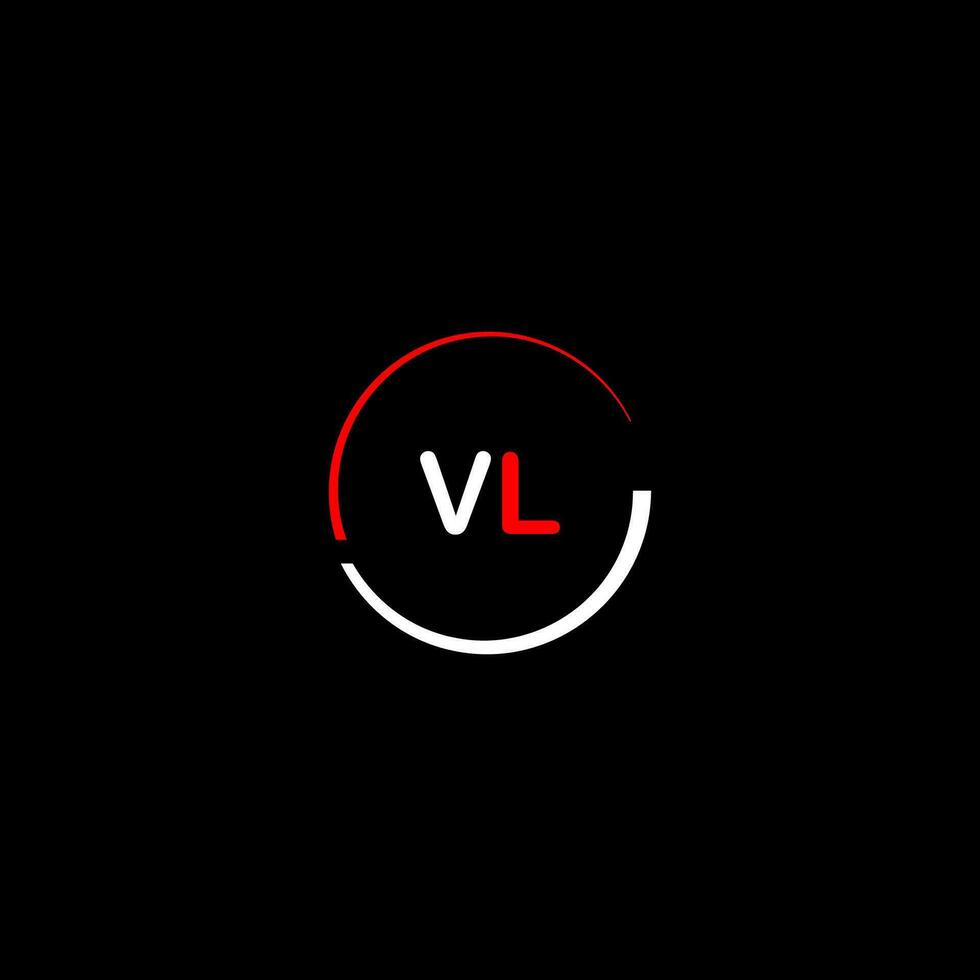 vl kreativ modern Briefe Logo Design Vorlage vektor