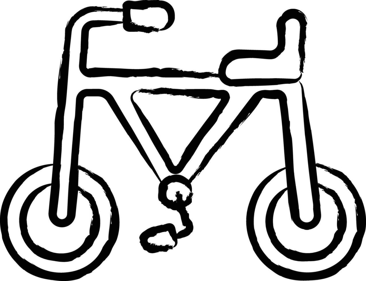 Fahrrad Hand gezeichnet Vektor Illustration