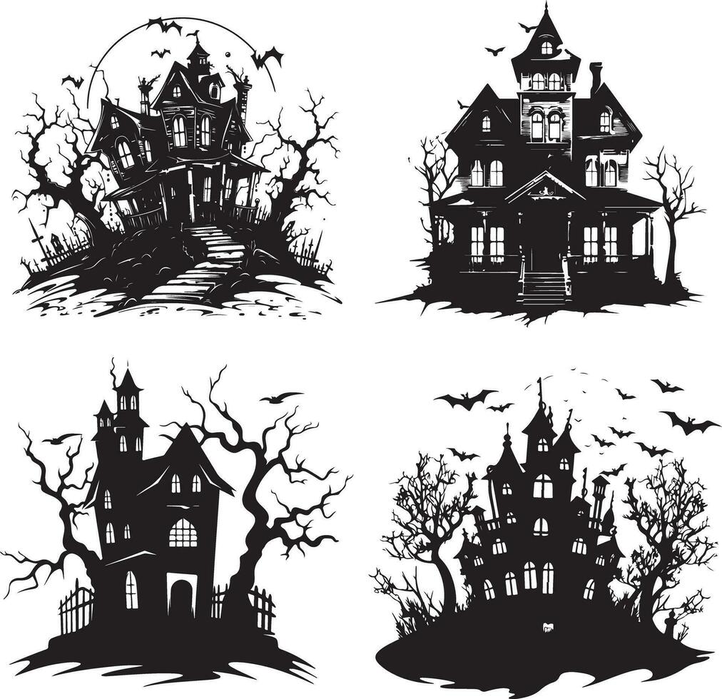 halloween svart vektor konst, Spindel, häxa , hatt, spöke