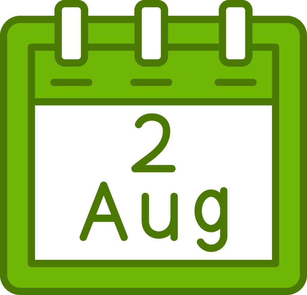 August 2 Vektor Symbol