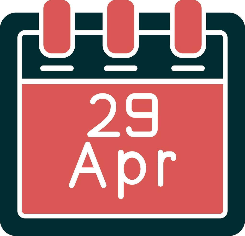 April 29 Vektor Symbol