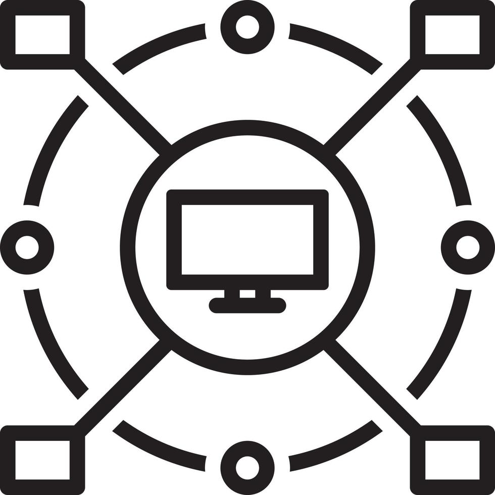 radikon för datoriserad vektor