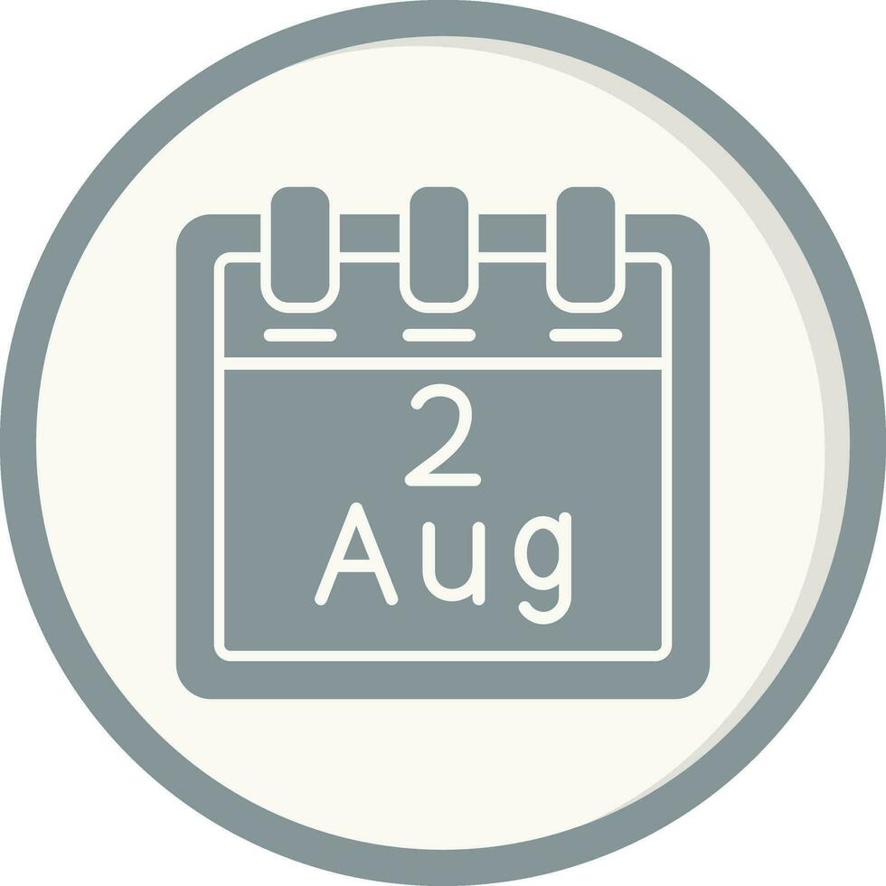 August 2 Vektor Symbol