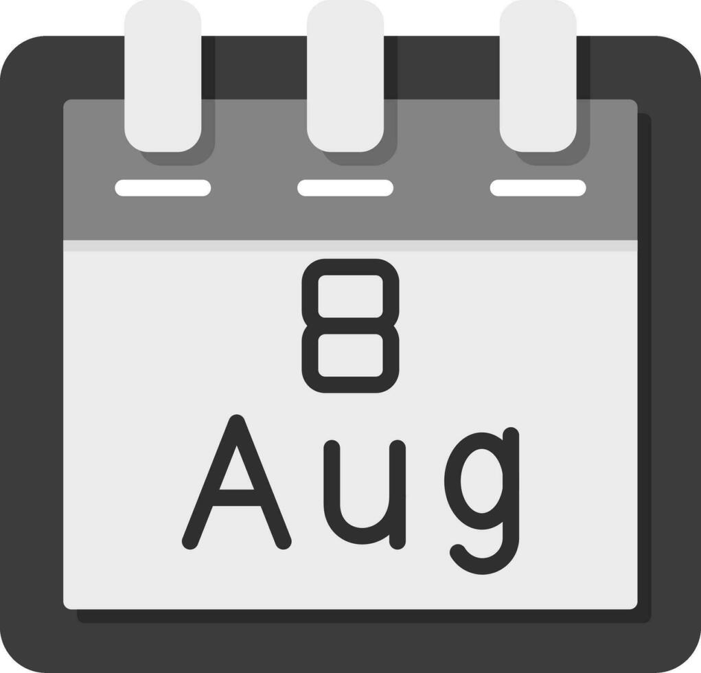 August 8 Vektor Symbol