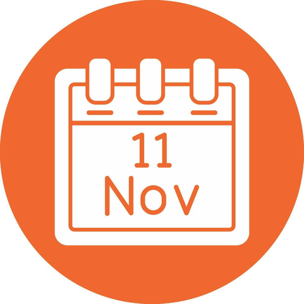 November 11 Vektor Symbol