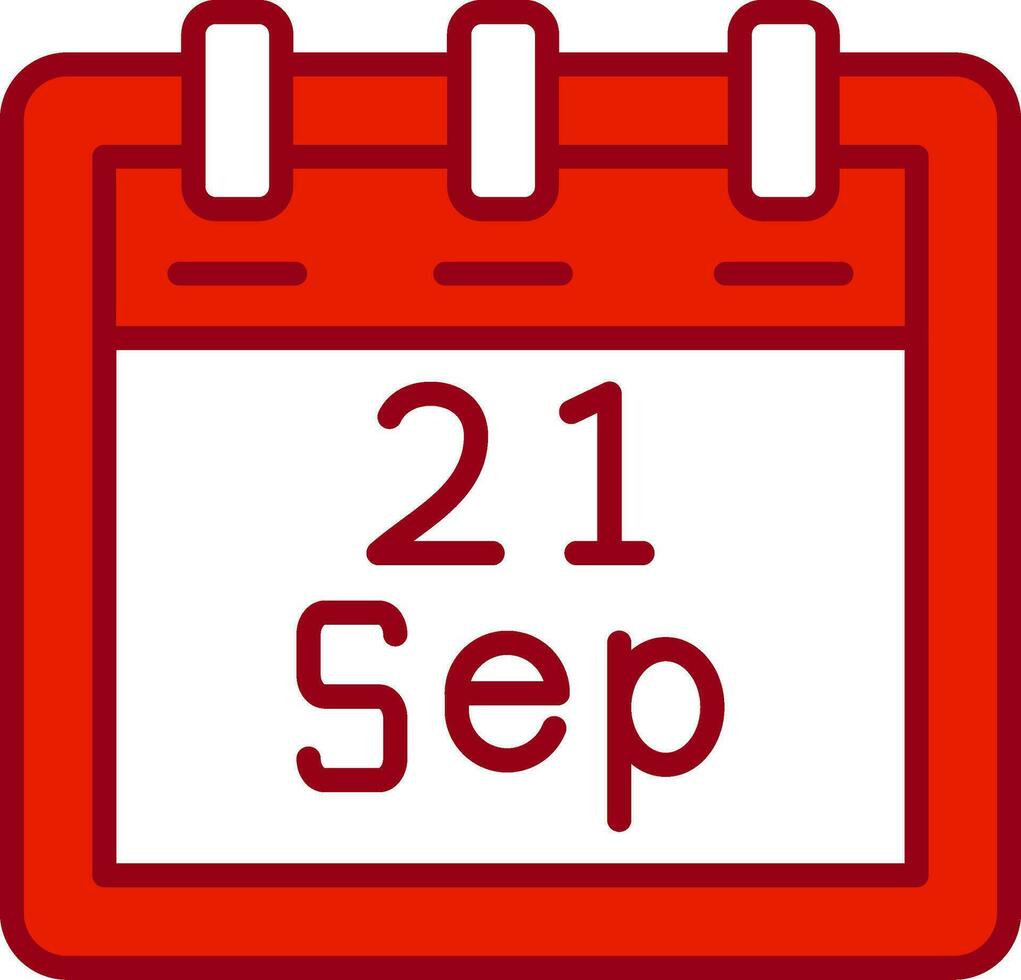 September 21 Vektor Symbol