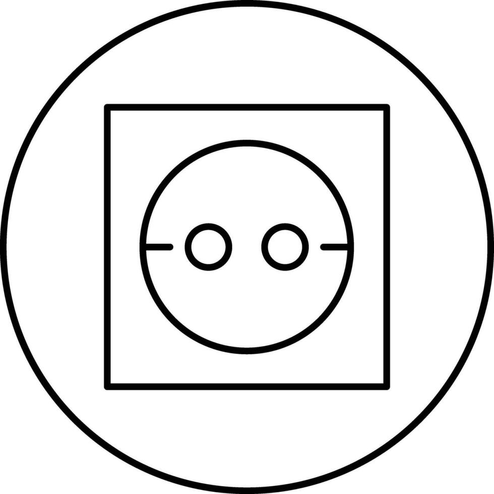 Socket-Vektor-Symbol vektor