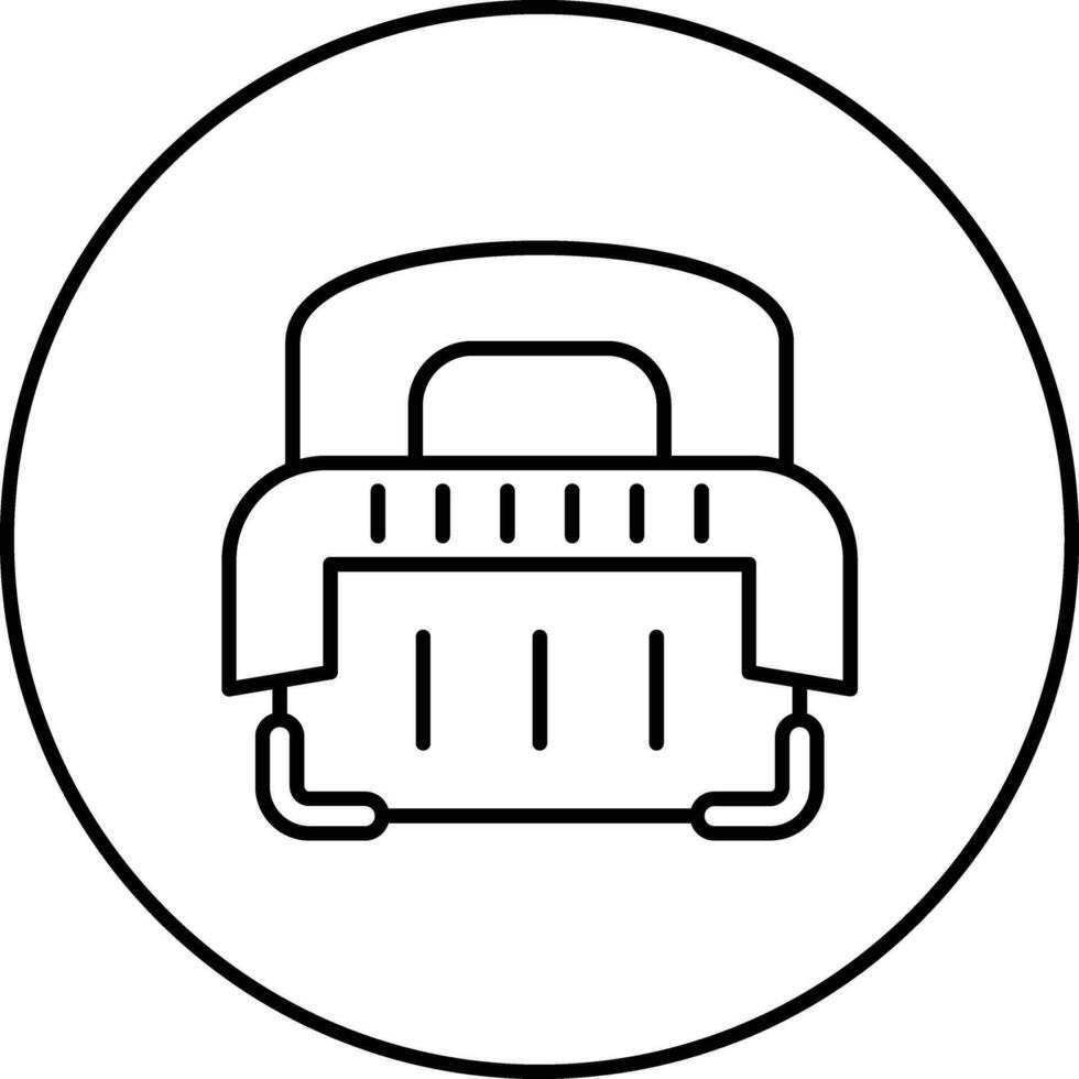 Eishockey Helm Vektor Symbol