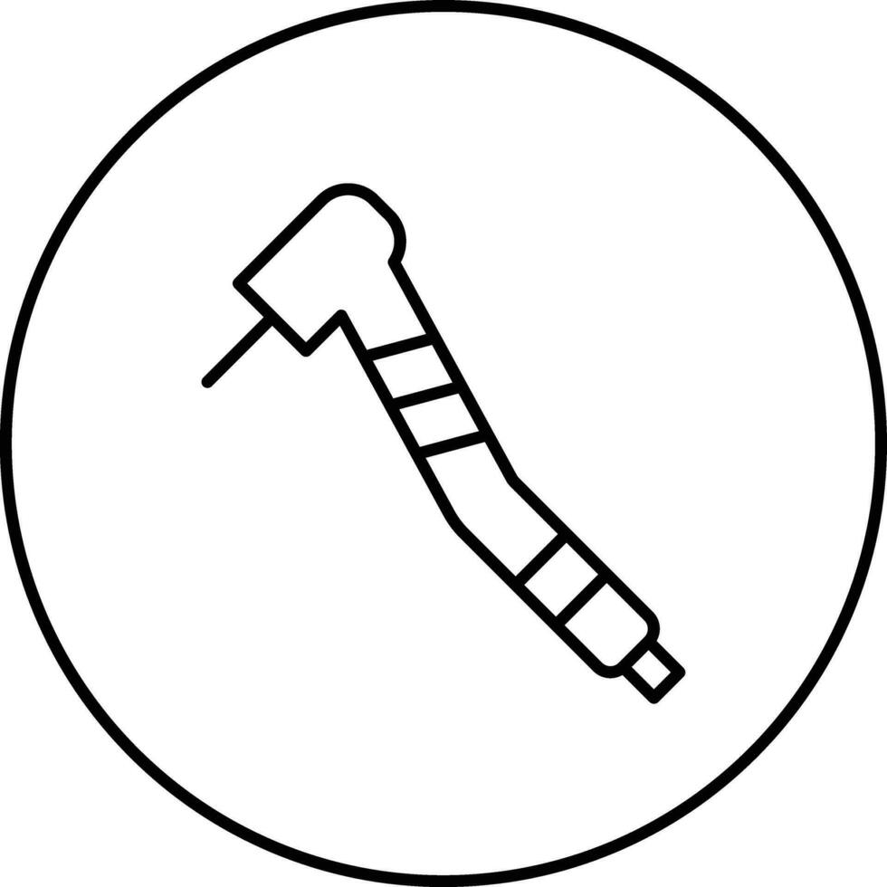 Dental bohren Vektor Symbol