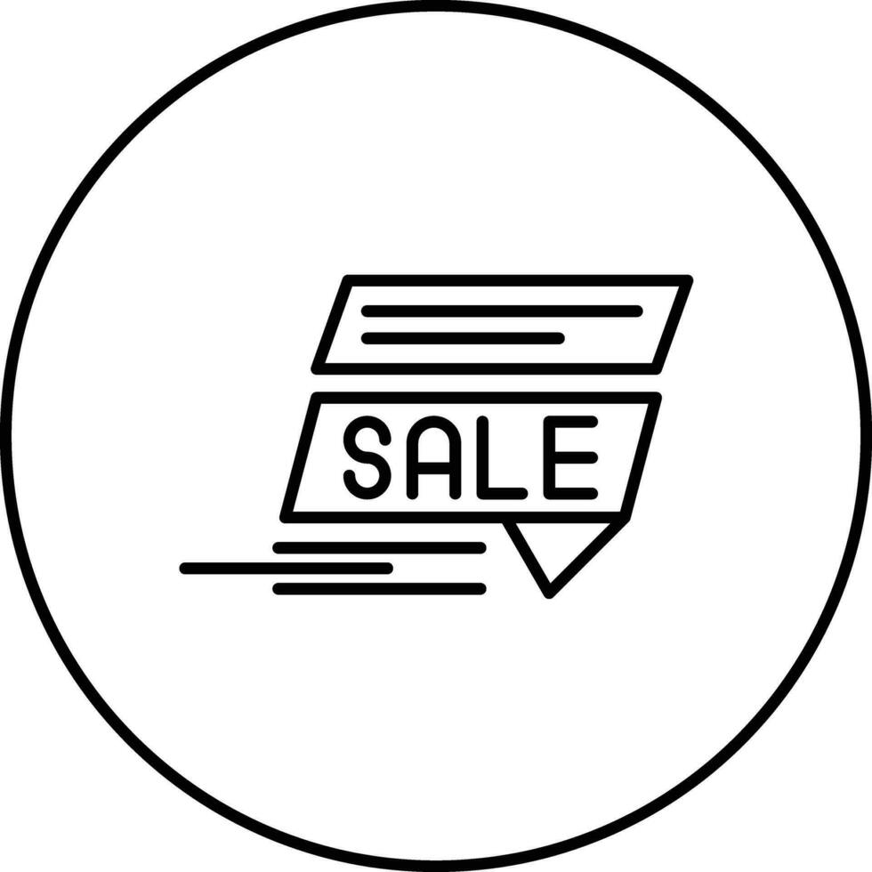 Spielraum Verkauf Vektor Symbol