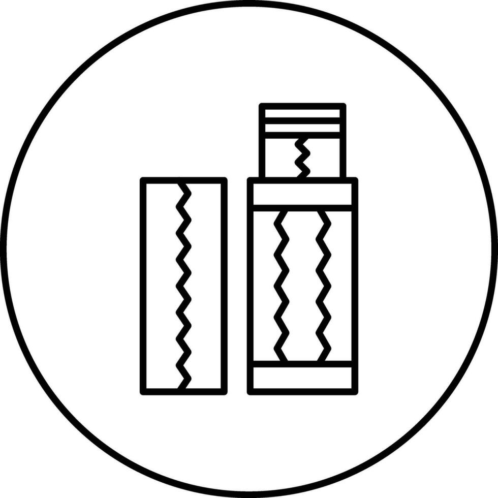 Kaugummi-Vektorsymbol vektor