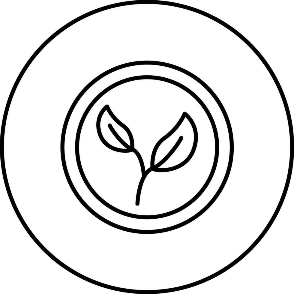 vegan Vektor Symbol