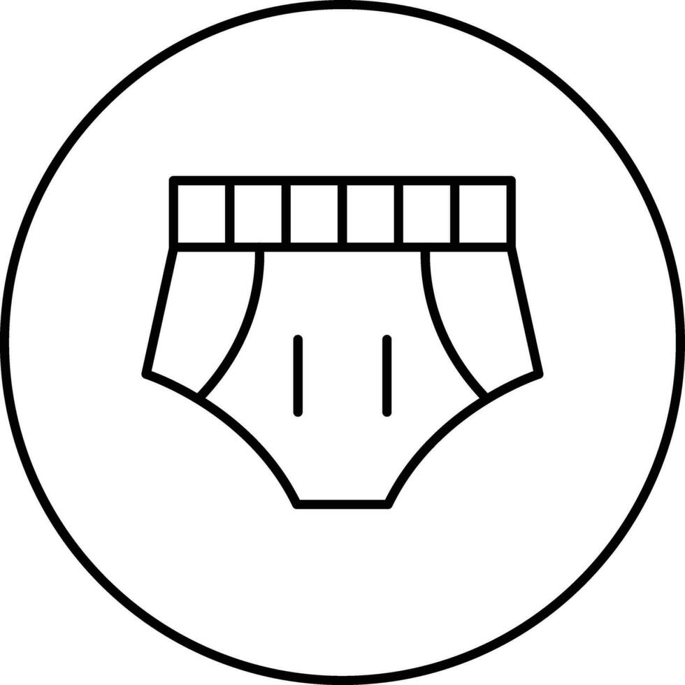 Schwimmen Stämme Vektor Symbol