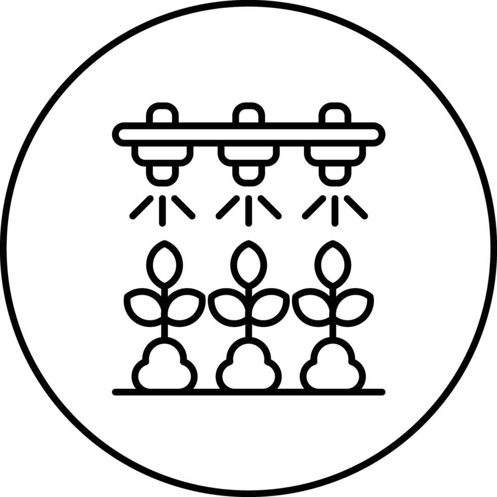 Bauernhof gewachsen Vektor Symbol