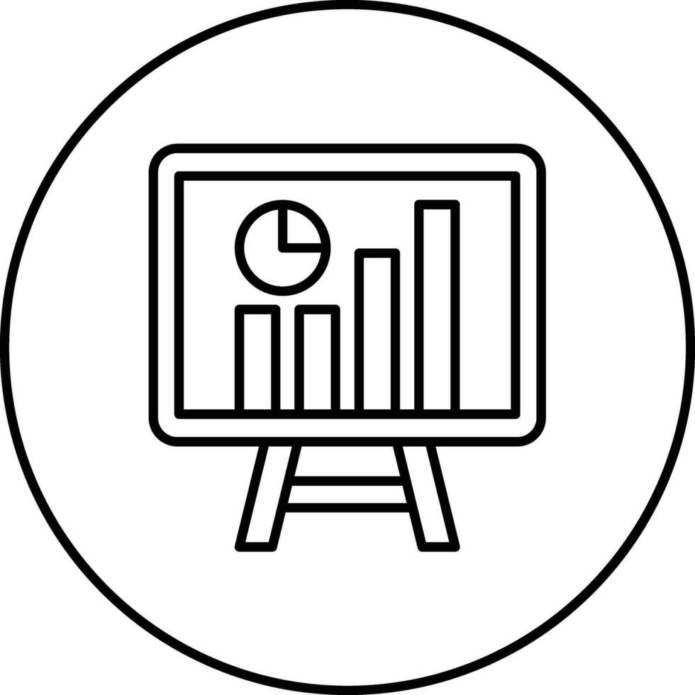 Statistik-Vektorsymbol vektor