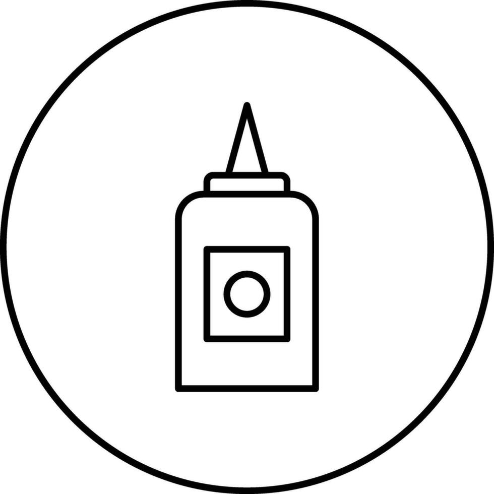 flytande lim vektor ikon