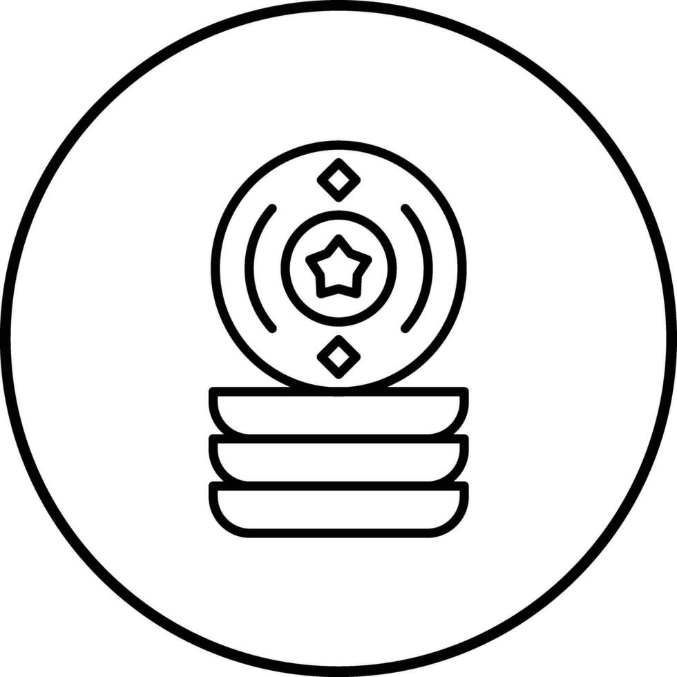 Plattenvektor-Symbol vektor