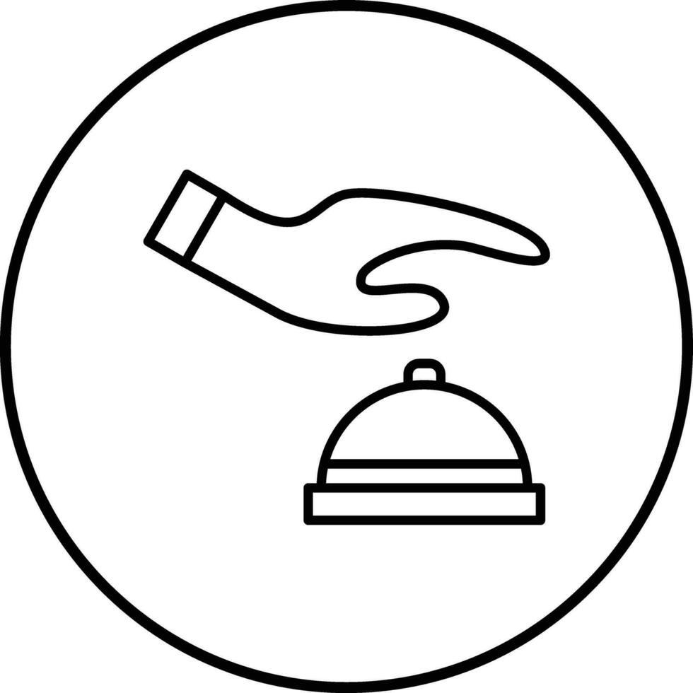 voll Bedienung Vektor Symbol