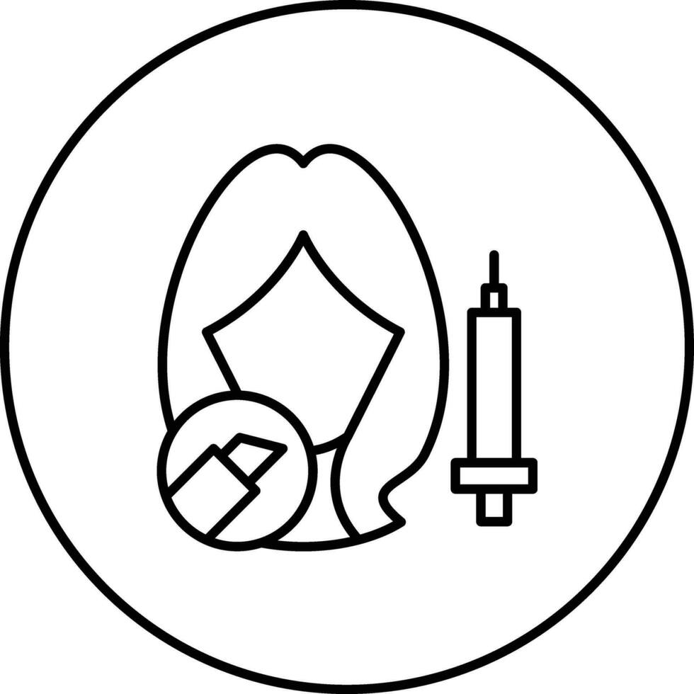 kosmetisch Chirurgie Vektor Symbol