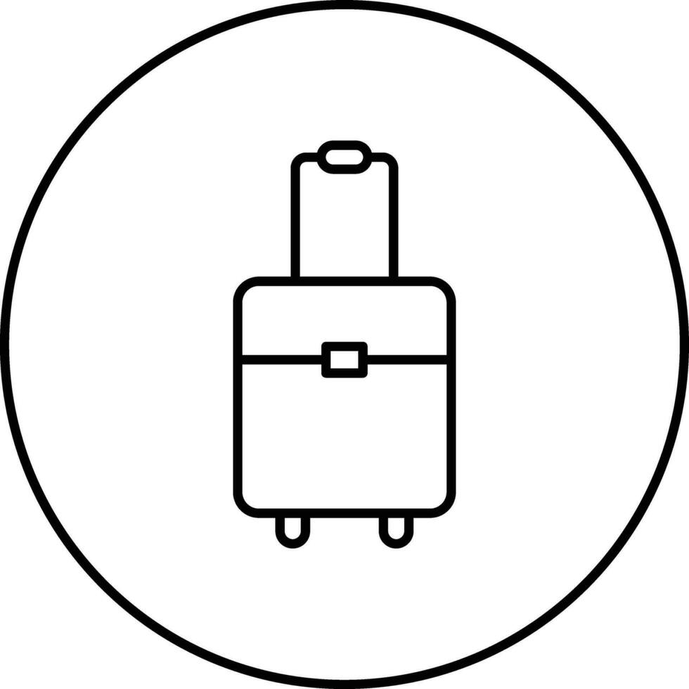 Koffervektorikone vektor
