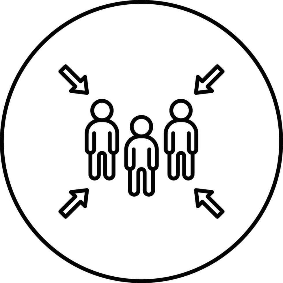 Treffen Punkt Vektor Symbol