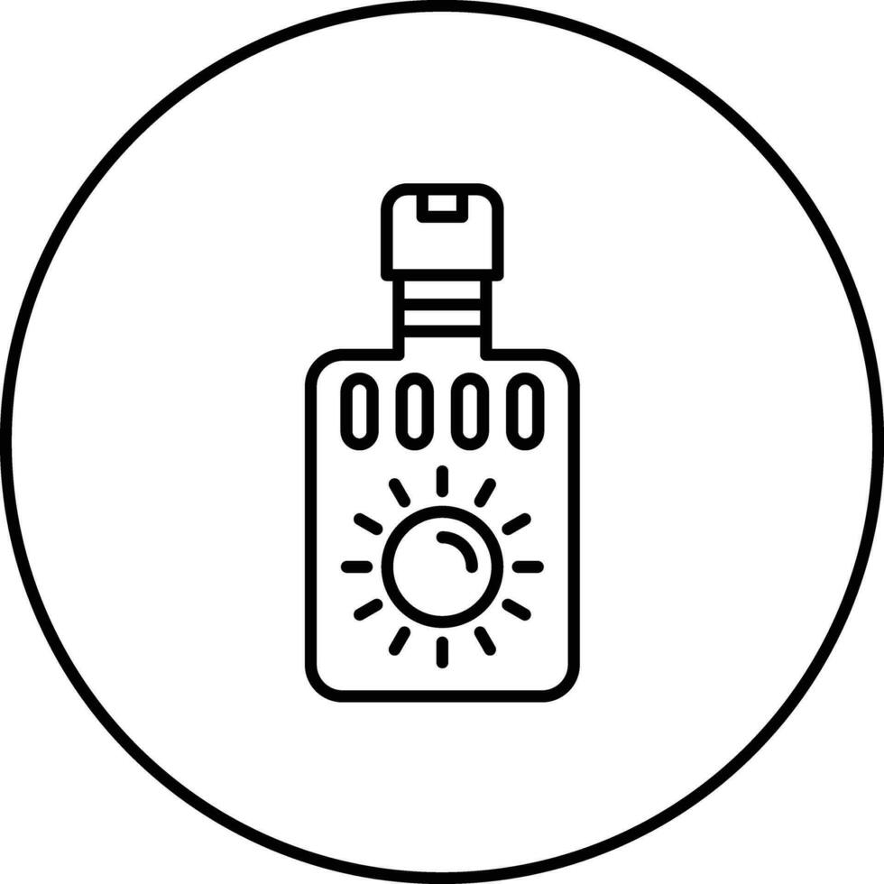 solskyddsmedel vektor ikon