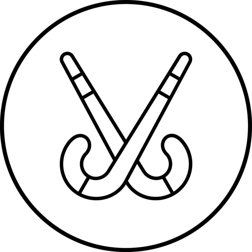 Hockey-Vektor-Symbol vektor