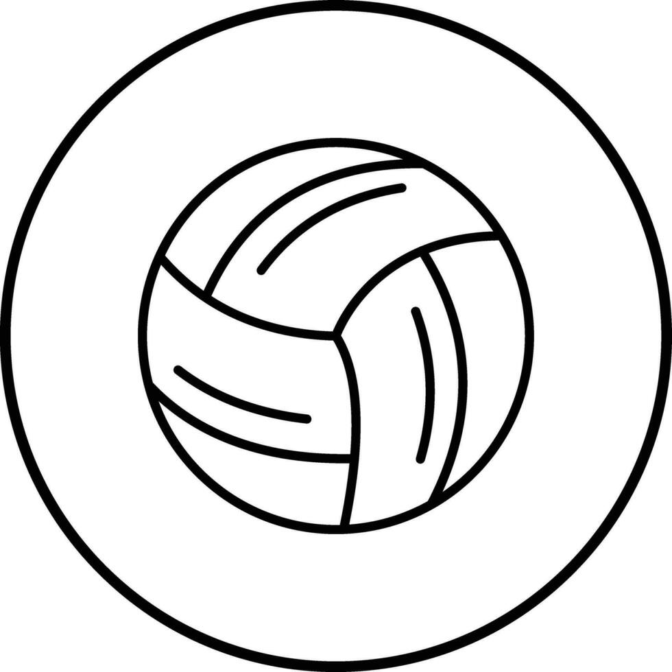 volleyboll vektor ikon